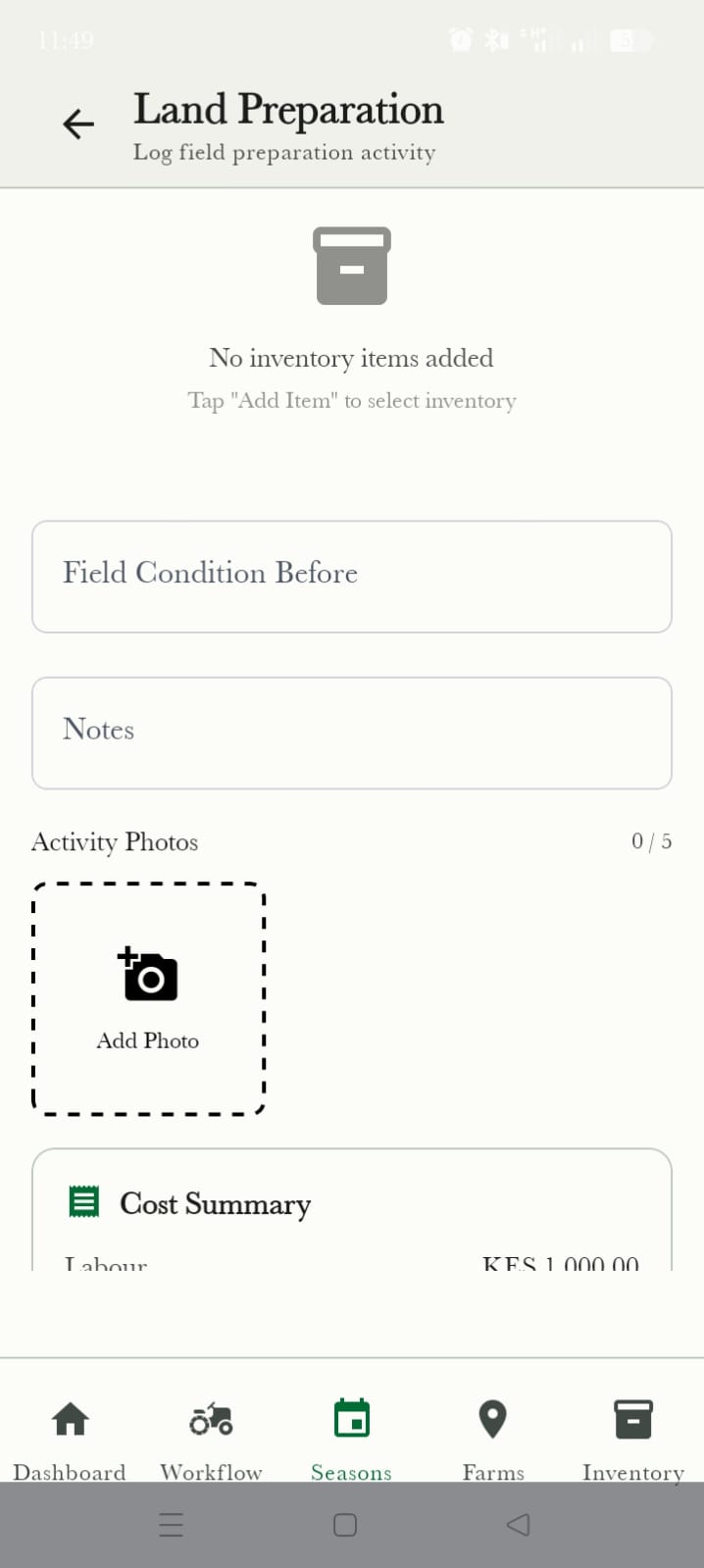 Kilimo app screenshot 10