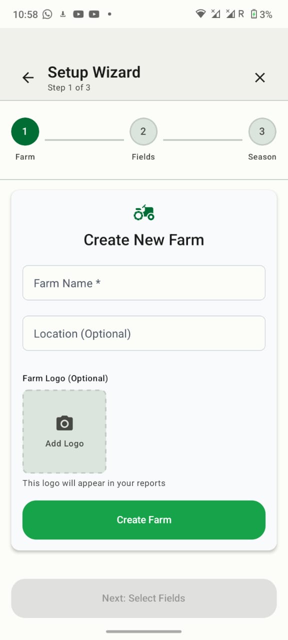 Kilimo app screenshot 1