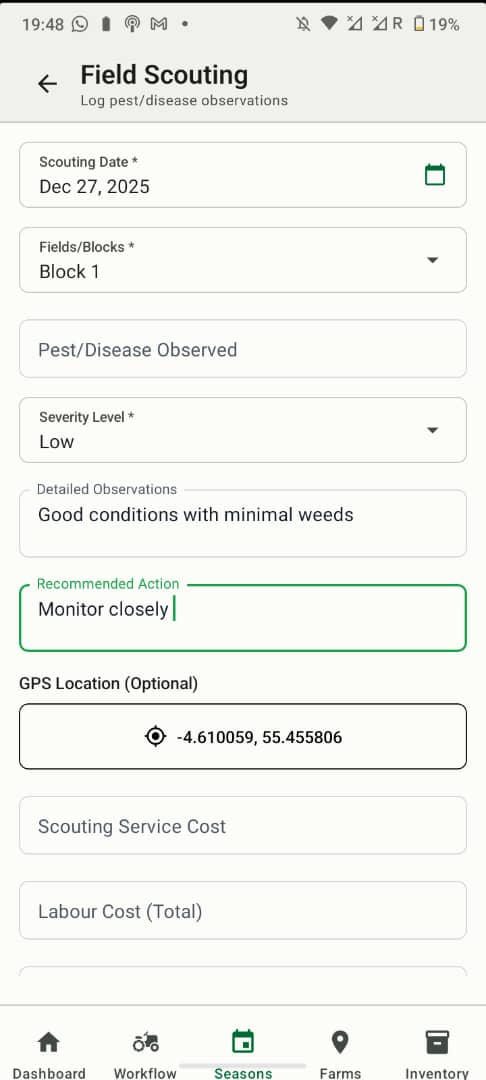 Kilimo app screenshot 2